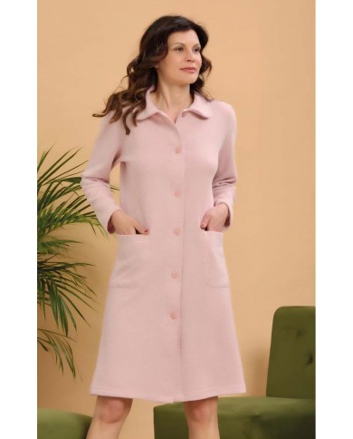 Vestaglia Donna abbottonata in caldo punto milano Vilfran  52492