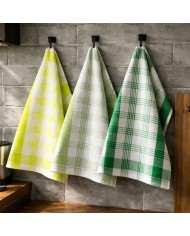 Set di 3 Strofinacci in spugna di cotone idrofilo art. King