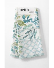 Completo lenzuola in percalle di puro cotone Neith Smart