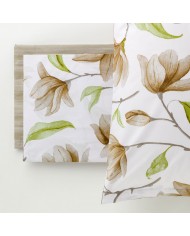 Completo lenzuola matrimoniale 100% cotone Cleris