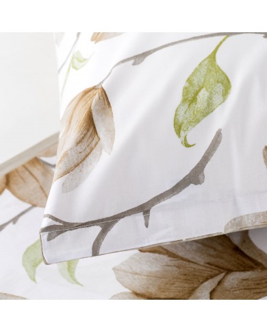 Completo lenzuola matrimoniale 100% cotone Magnolia