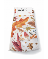 Set di 3 strofinacci in microspugna di cotone Terry Neith dis. 4