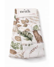 Set di 3 strofinacci in microspugna di cotone Terry Neith dis. 5