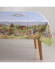 Set 3 strofinacci fantasia limoni in panama art. Maiori