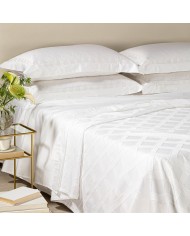 Completo lenzuola singolo 100% cotone Caleffi Star