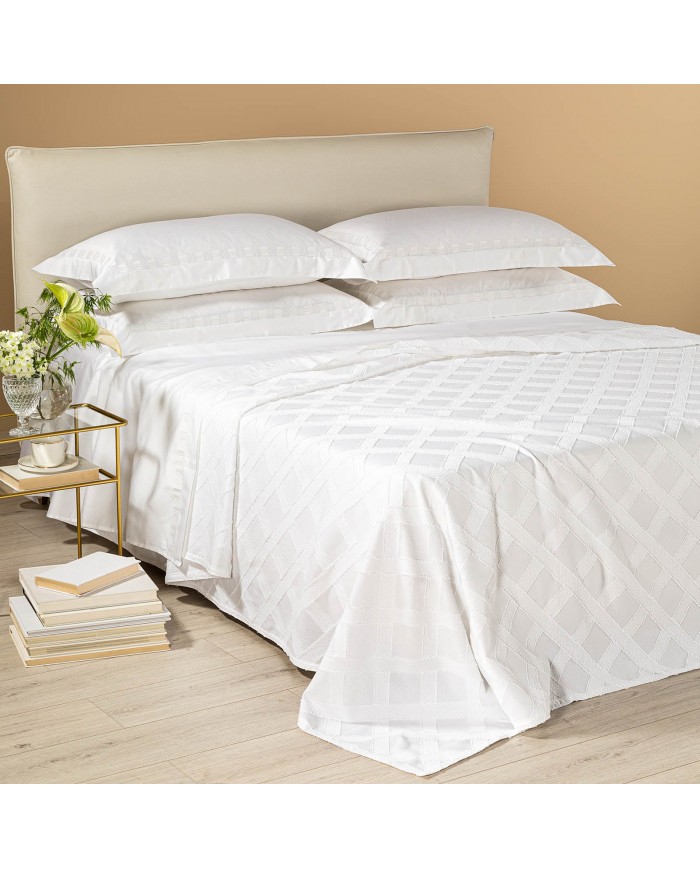 Copriletto matrimoniale 100% cotone Caleffi art. Levante