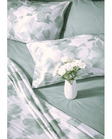 Completo lenzuola matrimoniale 100% cotone Maestri Cotonieri Alicante 4 federe