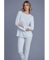 Tovaglia da 12 con tovaglioli 100% raso di cotone con pizzo Carezze Kira