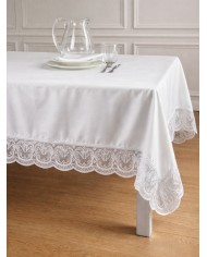 Tovaglia 6 posti Pasqua 100% cotone Maestri Cotonieri art. Amicizia