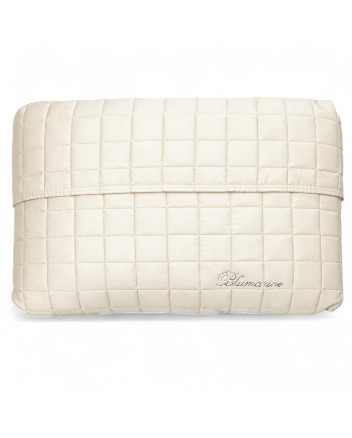 Trapuntino matrimoniale in raso di puro cotone Blumarine Lory