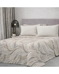 Trapuntino letto singolo stampato Linea Oro art. Lenia