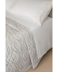 Trapuntino matrimoniale 100% cotone jacquard Nada Carrara art. Marina