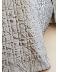 Trapuntino matrimoniale 100% cotone jacquard Nada Carrara art. Marina