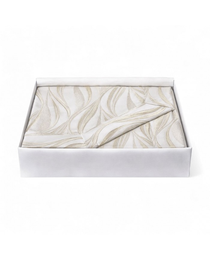 Copriletto matrimoniale 100% cotone jacquard Nada Carrara art. Marina