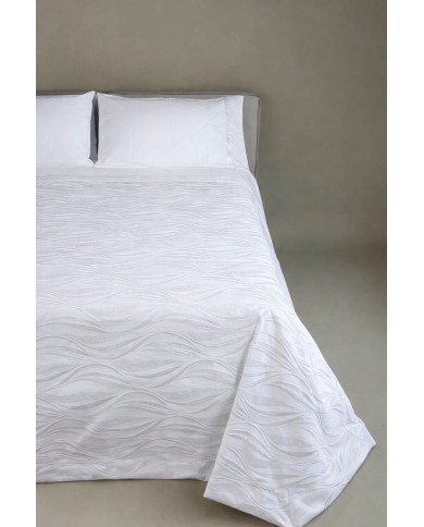 Copriletto matrimoniale 100% cotone jacquard Nada Carrara art. Marina