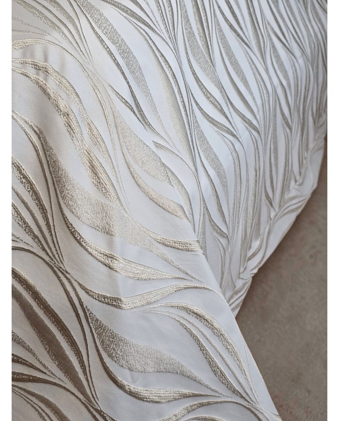 Copriletto matrimoniale 100% cotone jacquard Nada Carrara art. Marina