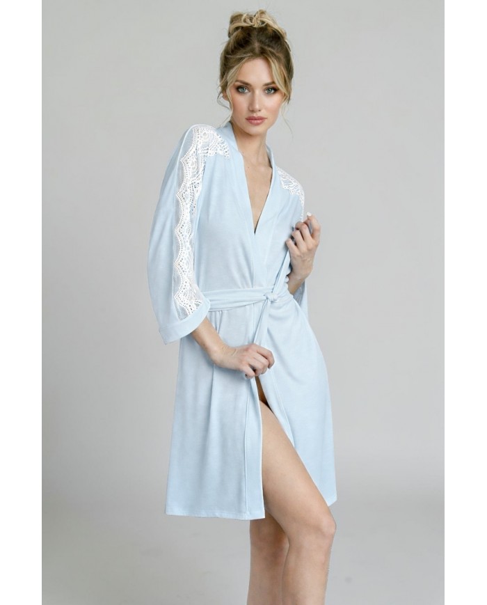 Vestaglia donna 100% cotone Lunatica 61146