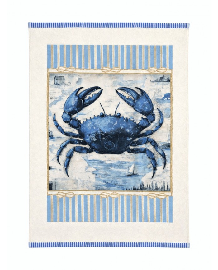 Set 6 strofinacci in microspugna 100% cotone Country art. Tulum