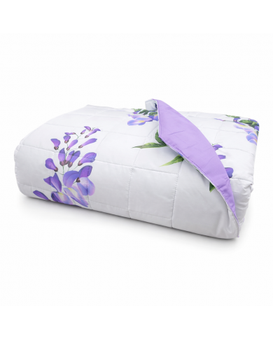 Trapuntino matrimoniale Fazzini art. Glicine