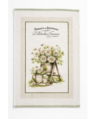 Set 6 strofinacci in microspugna 100% cotone Country art. Botanical