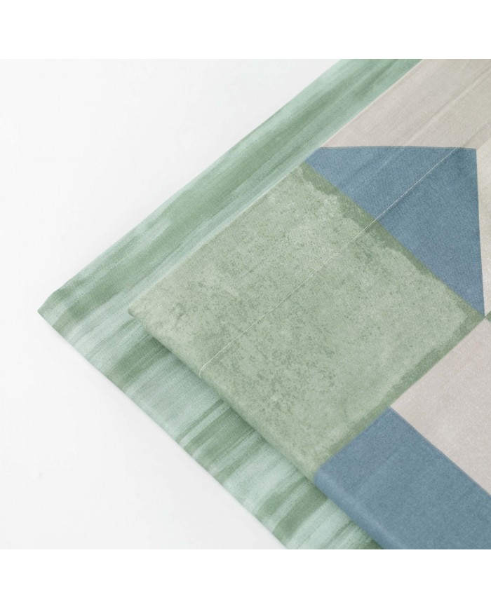 Completo lenzuola matrimoniale 100% cotone Rogers