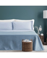 Trapuntino piazza e mezza satin Capri