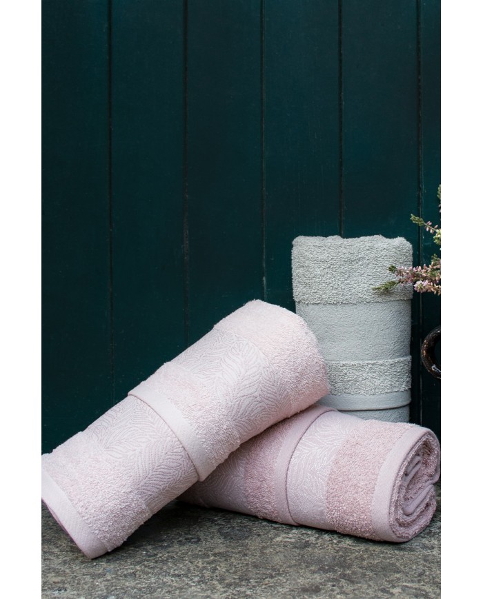 Set asciugamani spugna cotone 3+3 Neith Kila