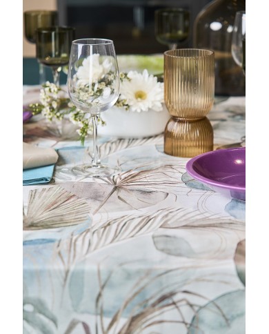 Tovaglia 12 posti in panama di puro cotone Neith Sensation