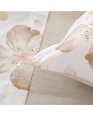 Completo lenzuola matrimoniale 100% cotone Ayla