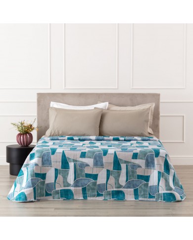 Trapuntino matrimoniale Teren Linea Oro