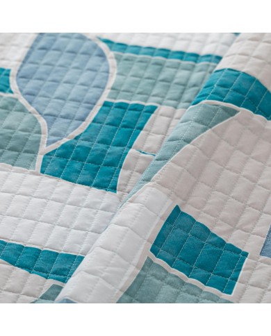 Trapuntino matrimoniale Teren Linea Oro