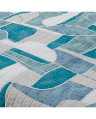 Trapuntino matrimoniale Teren Linea Oro