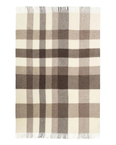 Plaid Lanerossi Iseo 100% Lana Vergine 130x170 beige/brown