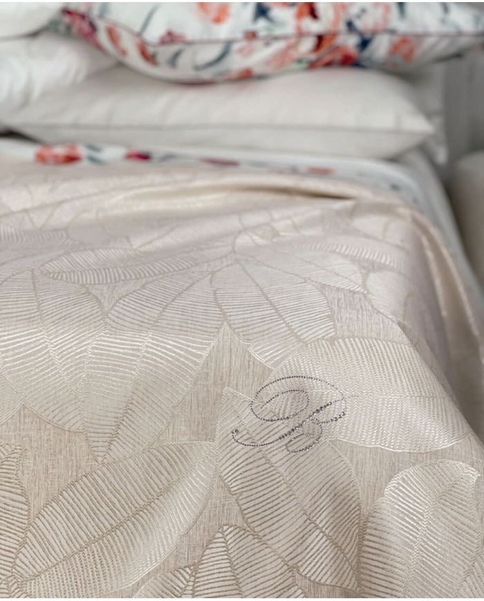 Copriletto matrimoniale jacquard Blumarine Jennifer