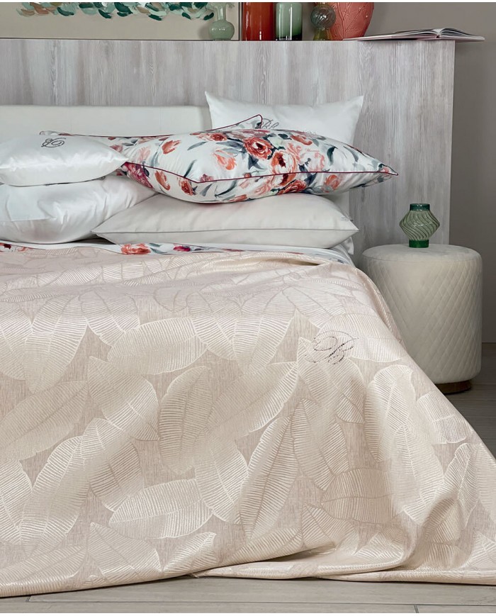 Copriletto matrimoniale jacquard Blumarine Jennifer