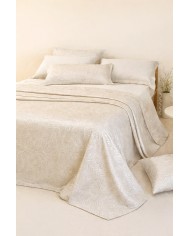 Coordinato copriletto e completo lenzuola matrimoniale Marsiglia Battaglia Classico Italiano