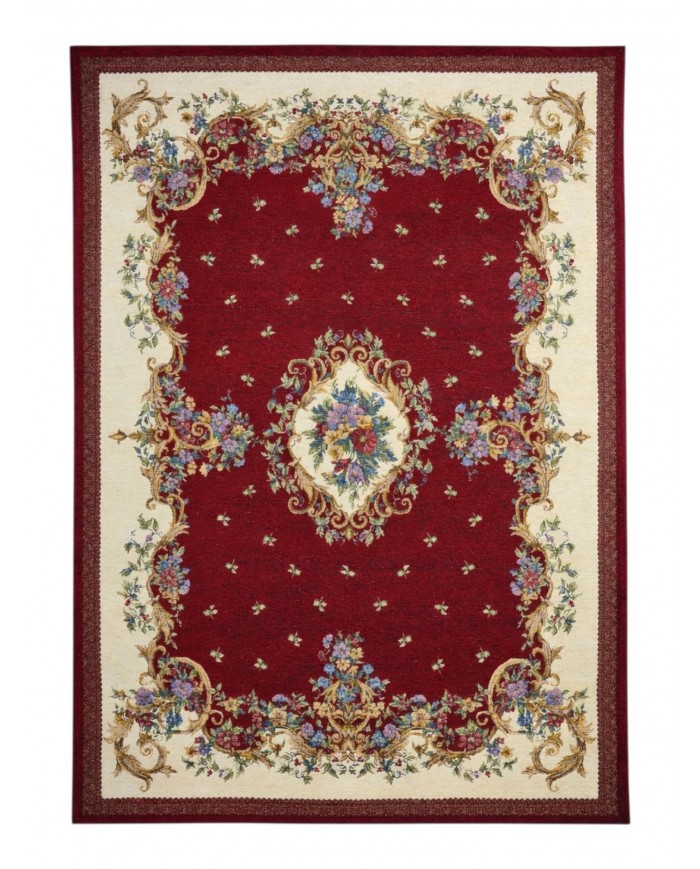 Tappeto classico in soffice ciniglia antiscivolo Siviglia - MISURE VARIE