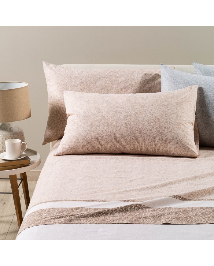 Completo lenzuola piazza e mezza 2 federe Caleffi Nevada2