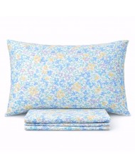 Completo lenzuola matrimoniale 100% cotone Caleffi Garden