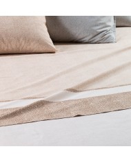 Completo lenzuola matrimoniale 100% cotone Caleffi Nevada2