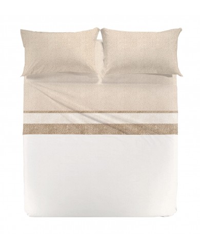 Completo lenzuola matrimoniale 100% cotone Caleffi Nevada2