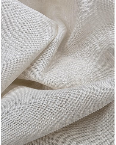 Tessuto per tende tinta unita misto lino altezza 330cm art. Jole