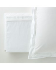 Completo lenzuola matrimoniale in percalle di cotone Serene