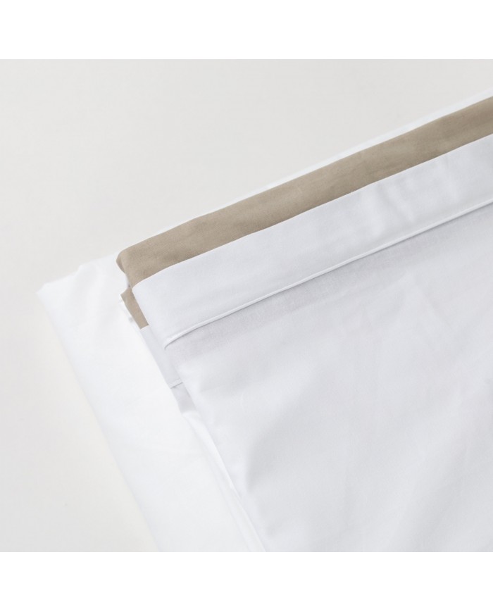 Completo lenzuola matrimoniale in percalle di cotone Serene