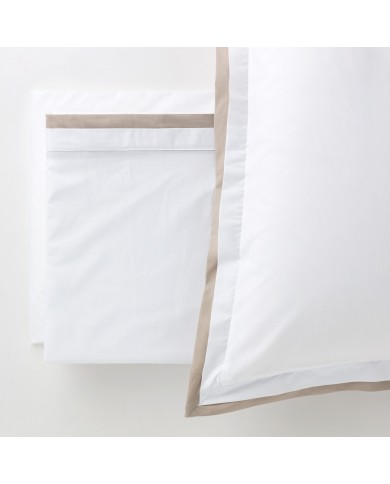 Completo lenzuola matrimoniale in percalle di cotone Serene