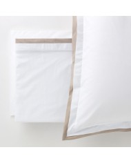 Completo lenzuola matrimoniale in percalle di cotone Serene