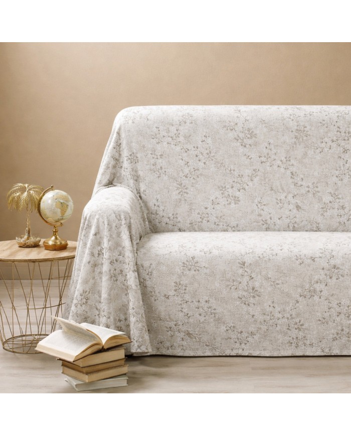 Telo arredo foulard copritutto fantasia floreale 260x280