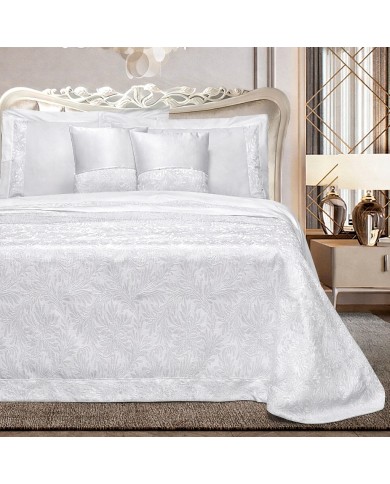 Coordinato matrimoniale Copriletto e Completo lenzuola Sophie Chiarelle art. Alessia