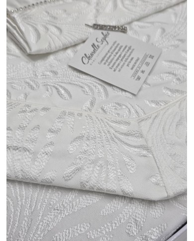 Coordinato matrimoniale Copriletto e Completo lenzuola Sophie Chiarelle art. Alessia