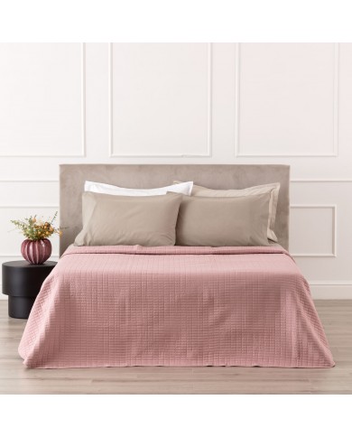 Trapuntino letto singolo tinta unita Linea Oro Giorgia